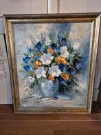 Bloemenstilleven van J. de Graaf met lijst, Ophalen of Verzenden