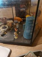 Vissenbak met figuurtjes, Dieren en Toebehoren, Ophalen of Verzenden, Zo goed als nieuw