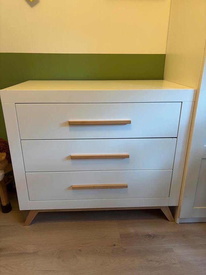 Bopita Fenna ledikant en commode, Kinderen en Baby's, Kinderkamer | Commodes en Kasten, Zo goed als nieuw, Commode, 90 tot 105 cm