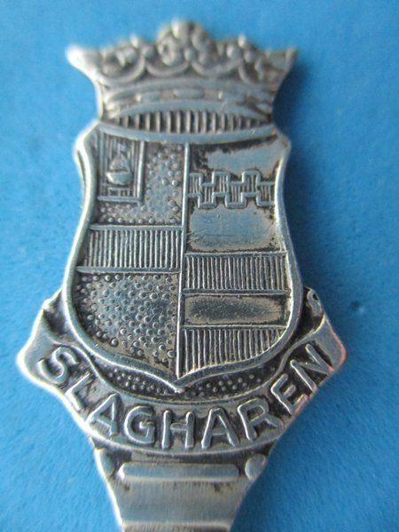 (A2349)  Gemeentewapen Slagharen, Ophalen of Verzenden, Gebruikt, Overige materialen, Bestek