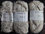 Schachenmayr Bravo acryl tweed wit en navy, Hobby en Vrije tijd, Breien en Haken, Ophalen of Verzenden, Zo goed als nieuw, Breien of Haken