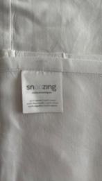 Snoozing flat sheet , plat laken, 185 x 240 cm, Wit, Overige typen, Tweepersoons, Ophalen of Verzenden