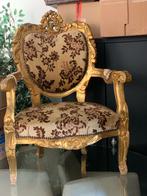 authenthiek gobelin bekleding stoel, Antiek en Kunst, Antiek | Meubels | Stoelen en Banken, Ophalen