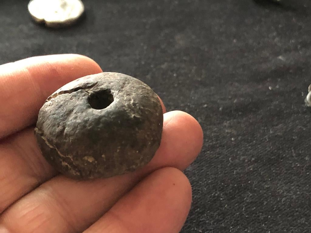 Keltisch Romeinse SPINSTEEN Bodemvondst 2100 jr oud INTACT !, Antiek en Kunst, Antiek | Keramiek en Aardewerk, Ophalen of Verzenden