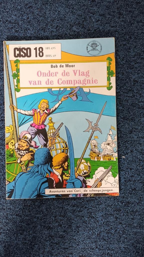 Bob moor van 1974, Eén stripboek, Ophalen of Verzenden, Gelezen