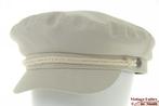 Kapiteinspet Brixton Fiddler Cap Dove gebroken wit katoen 60, Kleding | Heren, Hoeden en Petten, 60 cm (XL, 7½ inch) of meer, Nieuw