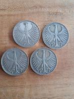Duitsland 4 keer 5 Duitse Mark zilver, Postzegels en Munten, Setje, Zilver, Duitsland, Ophalen of Verzenden