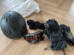 Helm, bril en handschoenen, Sport en Fitness, Snowboarden, Ophalen, Zo goed als nieuw, Helm of Bescherming
