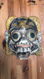 Oud houten masker uit Indonesië, Ophalen of Verzenden