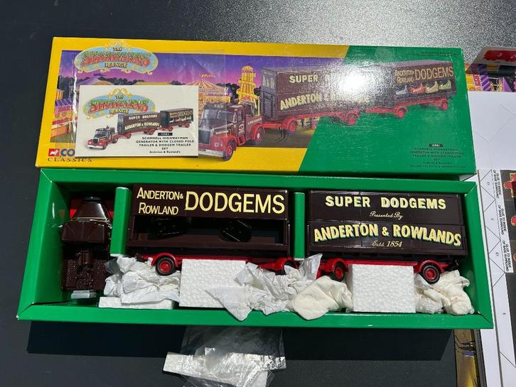 15901 THE SHOWMANS RANGE-SCAMMELL HIGHWAYMAN, Hobby en Vrije tijd, Modelauto's | 1:50, Nieuw, Bus of Vrachtwagen, Corgi, Ophalen of Verzenden