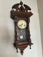 Antieke wandklok – pendule / regulator met slinger, Ophalen of Verzenden