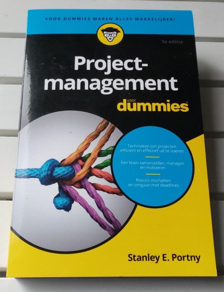 PROJECTMANAGEMENT VOOR DUMMIES. 3e editie, Boeken, Economie, Management en Marketing, Gelezen, Management, Ophalen of Verzenden