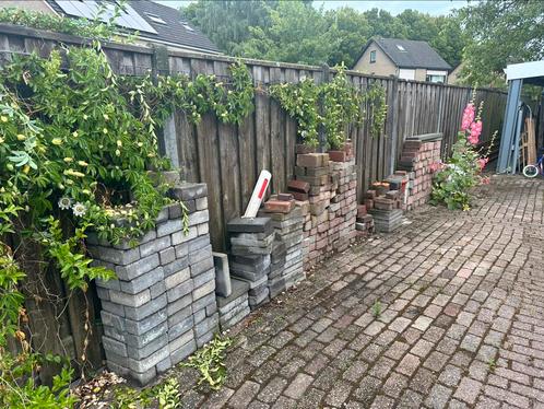Betonstraatstenen / klinkers, Tuin en Terras, Tegels en Klinkers, Gebruikt, Klinkers, Beton, 10 m² of meer, Ophalen