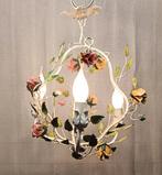 Bloemenlamp Metaal - Antiek/Vintage, Ophalen of Verzenden, Gebruikt, Metaal, Antiek, Vintage