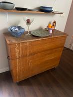 Schilderskast vintage, Huis en Inrichting, 5 laden of meer, Ophalen of Verzenden, Zo goed als nieuw, 25 tot 50 cm
