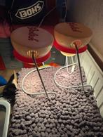 vintage lampe Grolsch, Huis en Inrichting, Lampen | Tafellampen, Ophalen, Zo goed als nieuw, Metaal, Minder dan 50 cm