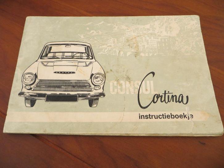 Instructieboek Ford Consul Cortina 11-1962, Auto diversen, Handleidingen en Instructieboekjes, Ophalen of Verzenden