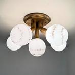 Hillebrand Plafondlamp Jaren 70, Gebruikt, Lamp, Lamp, Ophalen of Verzenden