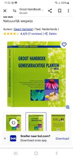 Gezocht: Groot handboek geneeskrachtige planten, Geert Verhe, Boeken, Natuur, Ophalen of Verzenden, Zo goed als nieuw