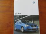 Volkswagen Polo (okt. 2006) + 2 bijlagen, Ophalen of Verzenden, Nieuw, Volkswagen