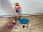 Barbie set met puppy’s / bad, Gebruikt, Ophalen, Barbie