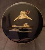 Vintage blik met kraanvogels, Verzamelen, Blikken, Ophalen of Verzenden