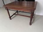Solid wood table antique - Massief houten tafel, Huis en Inrichting, Tafels | Eettafels, Ophalen, Gebruikt, 100 tot 150 cm, Eikenhout