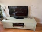 TV meubel/ TV kast hout, retro groen, Huis en Inrichting, Kasten | Televisiemeubels, Ophalen, Gebruikt, 150 tot 200 cm, Minder dan 100 cm