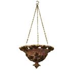 Frans terracotta hang bloempot, eind 19e eeuw, Ophalen of Verzenden