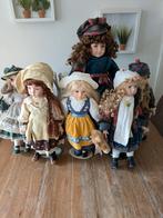 6 antieke poppen, Antiek en Kunst, Antiek | Porselein, Ophalen