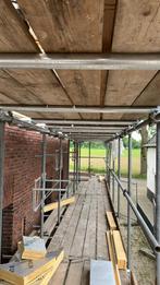 Steiger te huur - Diverse modellen beschikbaar, Ophalen, Gebruikt, Gevelsteiger, 5 meter of hoger