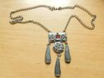 vintage ketting / hanger gesigneerd VB Depose 1052, Sieraden, Tassen en Uiterlijk, Overige materialen, Gebruikt, Overige voorstellingen