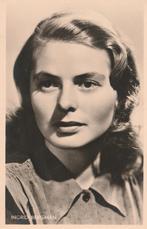 Oude Kaart Ingrid Bergman, Verzenden, 1940 tot 1960, Ongelopen, Sterren en Beroemdheden