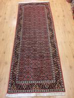 Vintage handgeknoopt perzisch tapijt loper bidjar 247x93, Huis en Inrichting, Stoffering | Tapijten en Kleden, Info@SlatsAntiek.nl