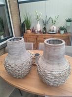 Rieten Vazen - Set van 2, Ophalen, Overige materialen, Overige kleuren, Zo goed als nieuw