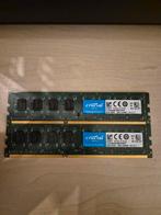 2x8gb ddr3 1600mhz, Computers en Software, RAM geheugen, DDR3, Ophalen of Verzenden, Zo goed als nieuw, Desktop
