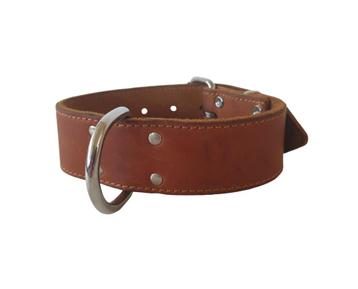 JACK AND VANILLA Halsband Gevet Cognac Nek 33-40 cm -45%!!! beschikbaar voor biedingen