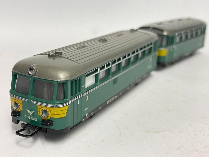 ** NIEUW ** 3135 ** Treinstel type 551/731 RAILBUS NMBS **, Hobby en Vrije tijd, Modeltreinen | H0, Nieuw, Locomotief, Wisselstroom