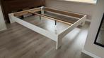 Leen Bakker bedombouw - Wit, Huis en Inrichting, Slaapkamer | Bedden, Gebruikt, Wit, Tweepersoons, Ophalen of Verzenden