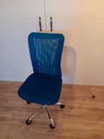 Kinder bureaustoel, Ophalen, Zo goed als nieuw, Blauw, Bureaustoel