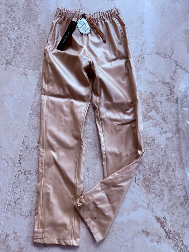 Ilse Jacobsen RAIN 164 regenbroek size 34 platin. Nieuw, Beige, Nieuw, Ophalen of Verzenden, Ilse Jacobsen RAIN