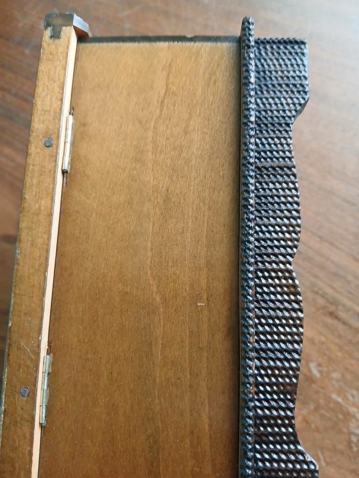 Vintage Houten Sieradendoosje, Antiek en Kunst, Antiek | Woonaccessoires, Ophalen of Verzenden
