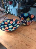 Set mooie schaal met bord, Ophalen of Verzenden, Zo goed als nieuw