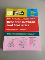 Research Methods and Statistics, Universiteit Utrecht, Boeken, Ophalen of Verzenden, Zo goed als nieuw, WO