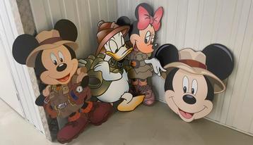 TE HUUR: Micky Mouse Safari Cut outs beschikbaar voor biedingen