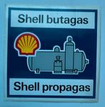 Sticker Shell butagas/propagas, Ophalen of Verzenden, Nieuw, Merk