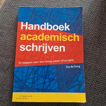 Joy de Jong - Handboek academisch schrijven beschikbaar voor biedingen