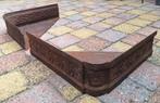 2 x antieke hoekstukken openhaard  / brocante tuin, Ophalen