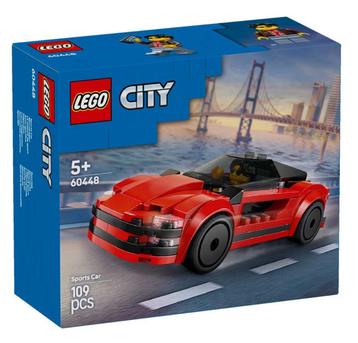 Nieuw: LEGO City 60448: Red Sports Car/ Rode Sportwagen beschikbaar voor biedingen