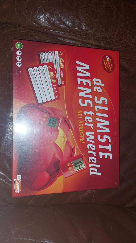 De Slimste Mens ter Wereld - Nieuw & Geseald!, Hobby en Vrije tijd, Gezelschapsspellen | Bordspellen, Nieuw, Een of twee spelers
